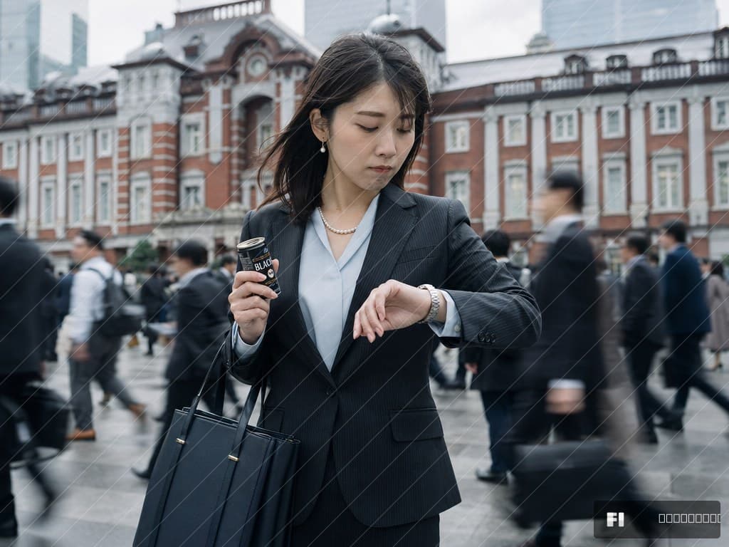 Office Lady — Tokyo Station Marunouchi Morning Rush